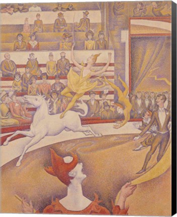 Framed Circus, 1891 Print