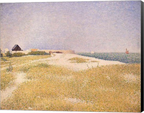 Framed View of Fort Samson, 1885 Print