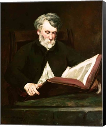 Framed Reader, c.1861 Print