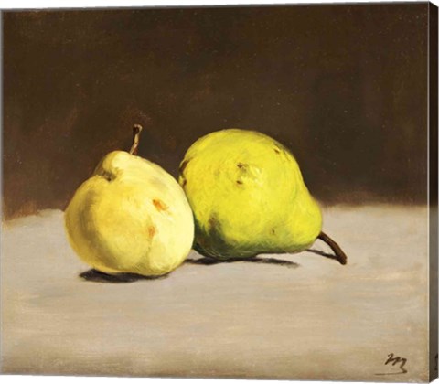 Framed Two Pears, 1864 Print