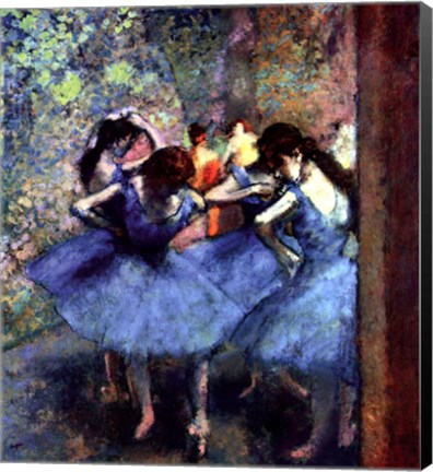 Framed Ballerinas Print