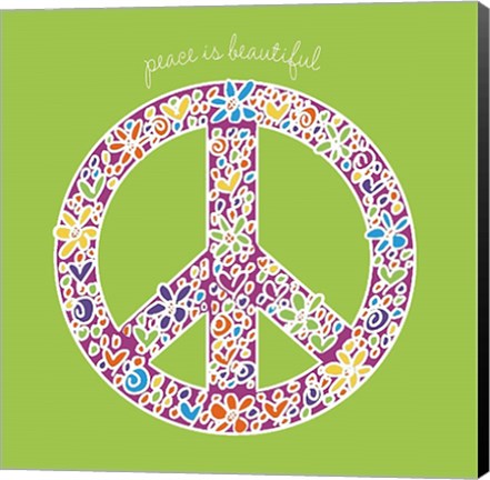 Framed Peace is Beautiful Print