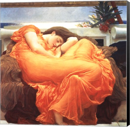 Framed Flaming June Print