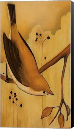 Framed Bird III Print