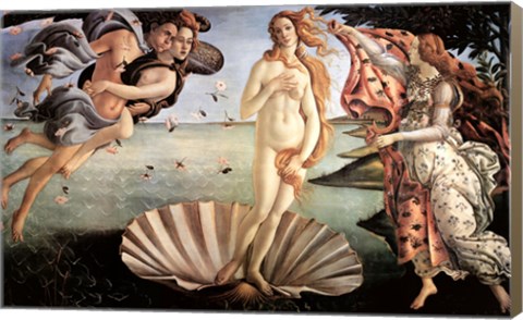 Framed Birth of Venus Print