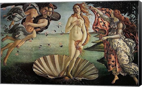 Framed Birth of Venus Print