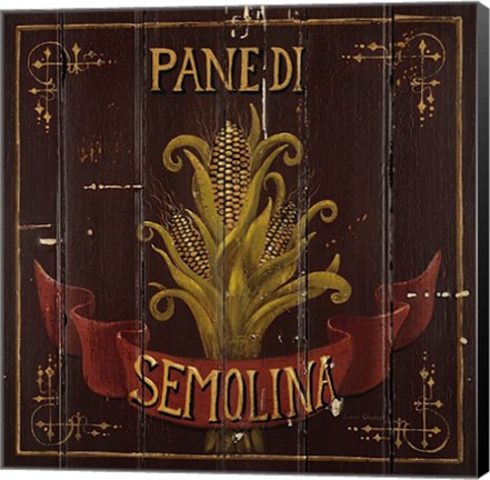 Framed Semolina Print