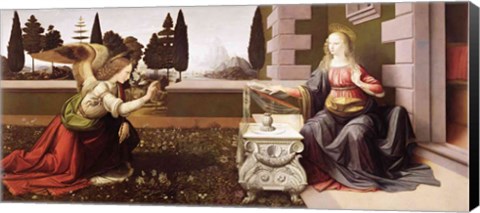 Framed Annunciation, 1472-75 Print