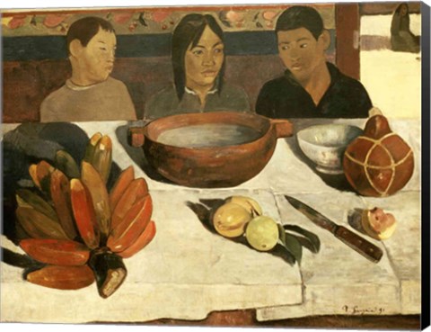 Framed Meal (The Bananas), 1891 Print