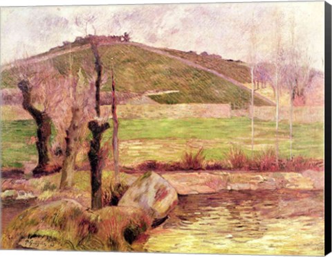 Framed Landscape near Pont-Aven, 1888 Print