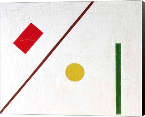 Framed Suprematist Composition, 1915 (detail 2) Print