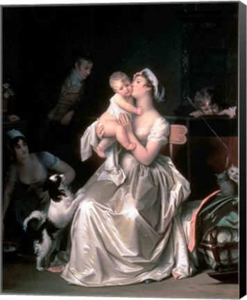 Framed Motherhood, 1805 Print