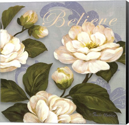 Framed Inspiration Camellias - mini Print
