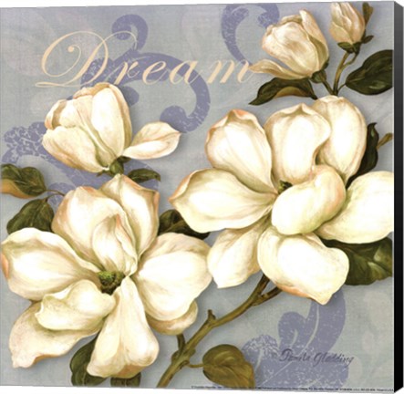 Framed Inspiration Magnolias - mini Print