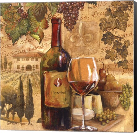 Framed Tuscan Harvest - mini Print