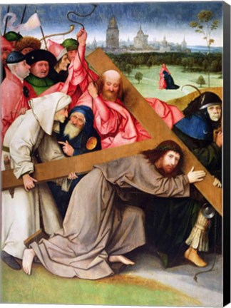 Framed Christ Carrying the Cross Print