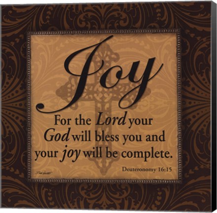Framed Joy Print