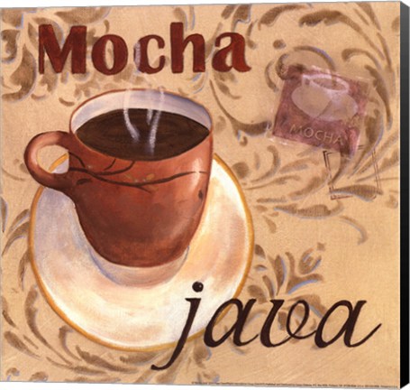 Framed Mocha Java Print