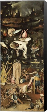 Framed Garden of Earthly Delights, c.1500 Print