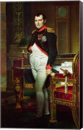 Framed Napoleon Bonaparte Print