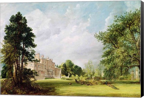 Framed Malvern Hall, Warwickshire, 1821 Print