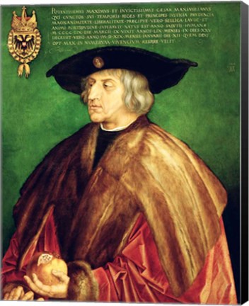 Framed Emperor Maximilian I Print