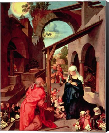 Framed Paumgartner Altarpiece, c.1500 Print