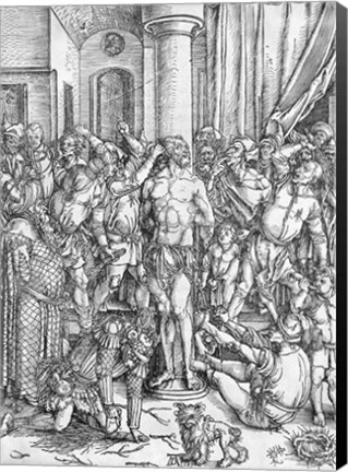 Framed Flagellation of Jesus Christ Print