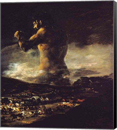 Framed Colossus, c.1808 Print