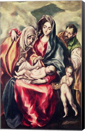 Framed Holy Family Print