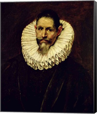 Framed Portrait of Jeronimo de Cevallos Print