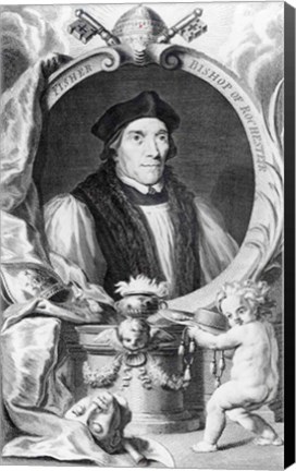 Framed John Fisher, Bishop of Rochester Print