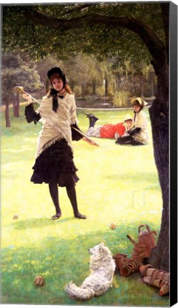 Framed Croquet Print