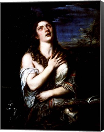 Framed Mary Magdalene, c.1561 Print