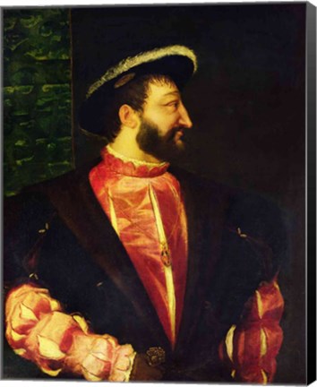 Framed Portrait of Francis Print