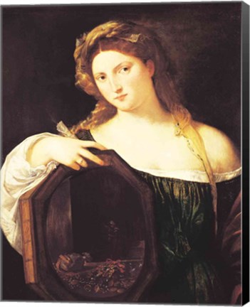 Framed Allegory of Vanity Print