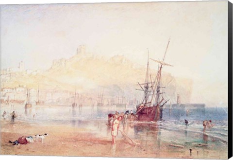 Framed Scarborough, 1825 Print