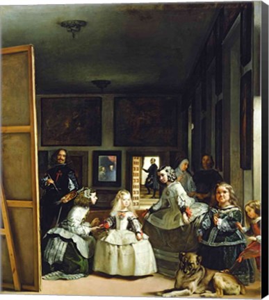 Framed Las Meninas Print