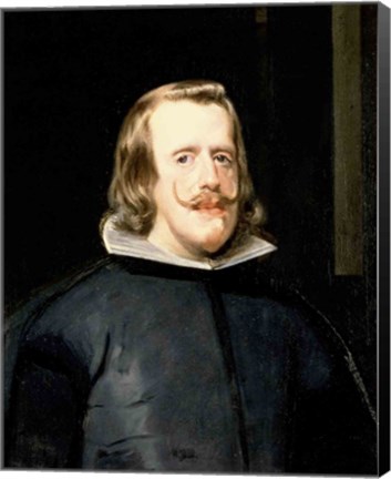 Framed Portrait of Philip IV in Court Dress Print