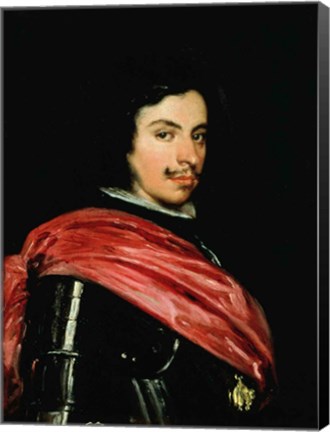 Framed Portrait of Francesco I d&#39;Este Print