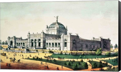 Framed Grand United States Centennial Exhibition, Fairmount Park, Philadelphia, 1876 Print