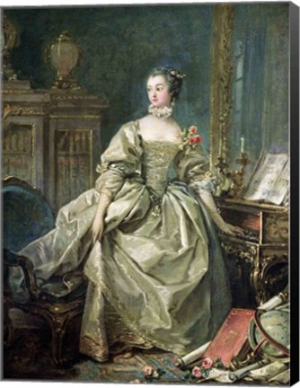 Framed Madame de Pompadour Print