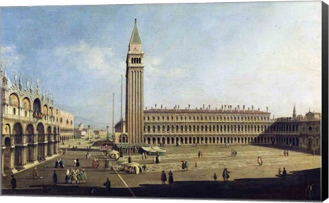 Framed Piazza San Marco, Venice Print