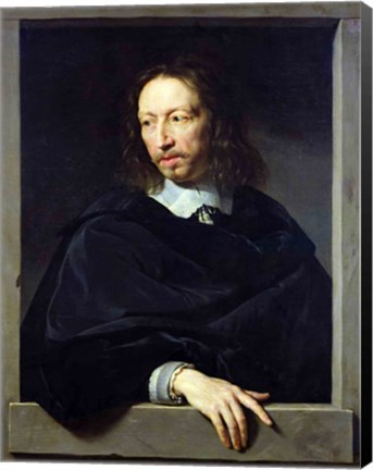 Framed Portrait of a Gentleman, known as Arnaud d&#39;Andilly Print