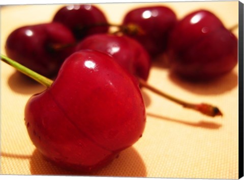 Framed Cherries Print