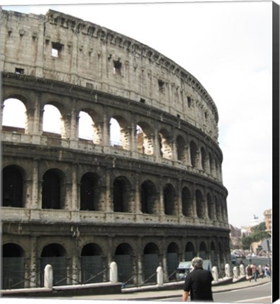 Framed Colloseum Wall Print