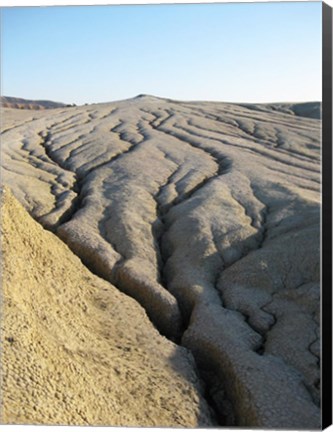 Framed Cracked Earth Surface Print
