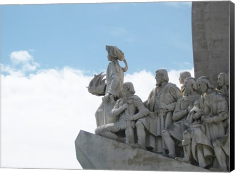 Framed Henry the Navigator Leading Vasco de Gama and Magellan Print