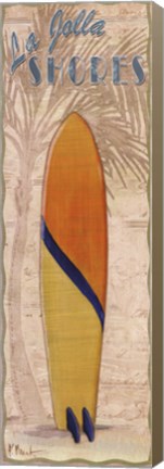 Framed Surf Panel III - mini Print