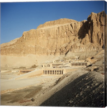 Framed Temple of Hatshepsut Deir El Bahri Thebes Egypt Print